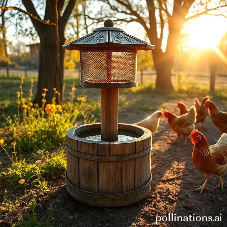 how to keep water for chickens from freezing